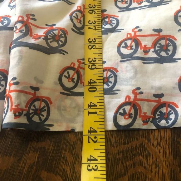 Anthropologie Strapless Dress with Bicycle Print - Picture 15 of 15